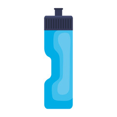 Sticker - bottle gym isolated icon