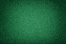 Dark Green Matt Suede Fabric Closeup. Velvet Texture Of Felt.