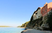 Houses Near The Sea, Old Town Rab, Island Rab, Croatia