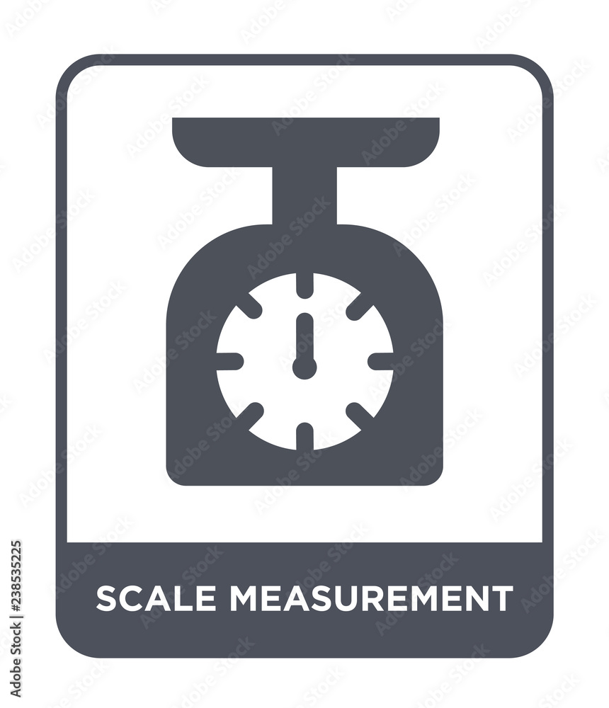 scale measurement icon vector Stock Vector | Adobe Stock
