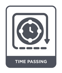 time passing icon vector