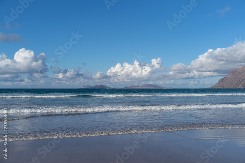 Fotografia, Obraz Atlantic ocean, Canary Islands, Lanzarote, Spain