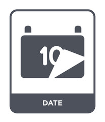 Sticker - date icon vector