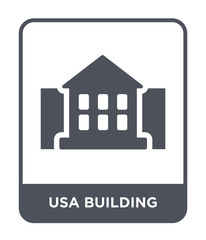 Wall Mural - usa building icon vector