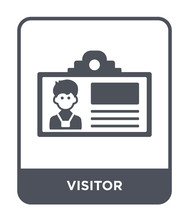 Visitor Icon Vector