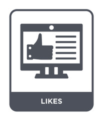 likes icon vector