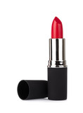 Fototapeta Kuchnia - Red lipstick isolated on white background