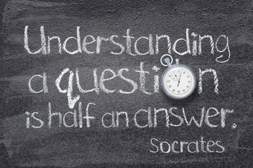 Wall Mural - understand quest socrates