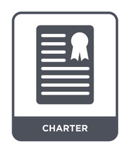 Charter Icon Vector