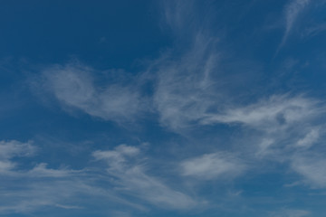 blue sky with clouds