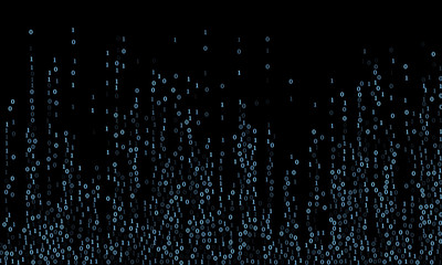 Binary code cyber monday sale background.