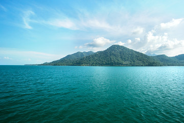 Wall Mural - Travel tropical island resort at ko chang island,Thailand.