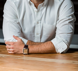 Sticker - Cropped Head Man in a smart dress shirt