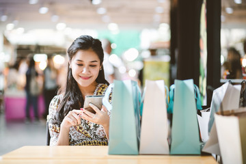 Shopping woman