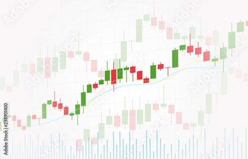 candlestick graph for stocks
