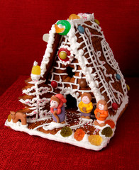 Sticker - GINGERBREAD HOUSE     