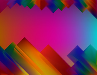 Wall Mural - abstract background with colourful and gradient style design