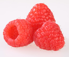 Wall Mural -   RASPBERRIES            CLOSE UP FOOD IMAGE