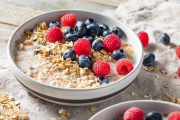Wall Mural - Healthy Homemade Muesli Breakfast Cereal
