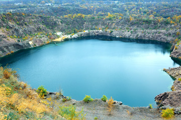 Wall Mural - great radon blue lake