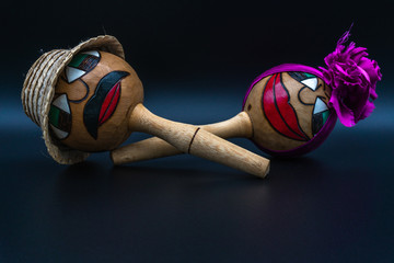 Maracas from cuba