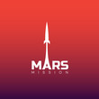 © Maryna - Mars mission logo