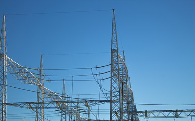 high voltage lines