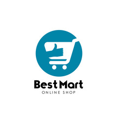 Canvas Print - best stores logo design. best shop logo icon design