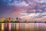 Fototapeta  - Little Rock, Arkansas, USA skyline on the Arkansas River