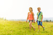 © Patryk - Children are walking around the park and meadow