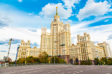 Sticker - Kotelnicheskaya Embankment Building, Moscow