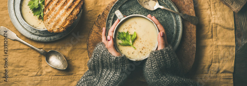 Fotografía Autumn, Winter home dinner