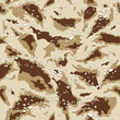 Camouflage Pattern American Desert Uniform Seamless Vector Illustration