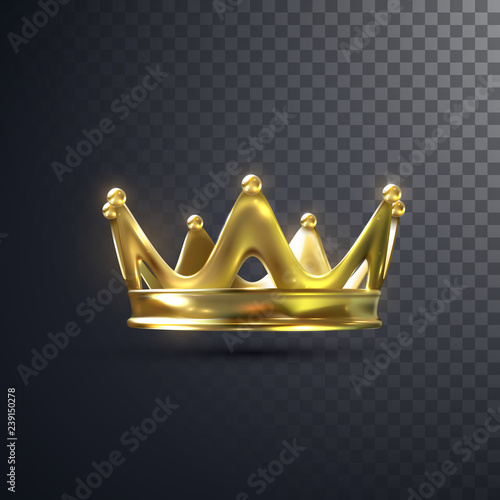Golden Crown Isolated On Transparent Background Buy This Stock Vector And Explore Similar Vectors At Adobe Stock Adobe Stock