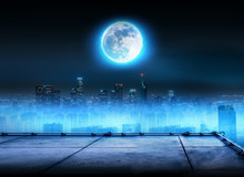 FULL MOON ROOFTOP Background
