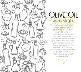 Wall Mural - Olive oil page