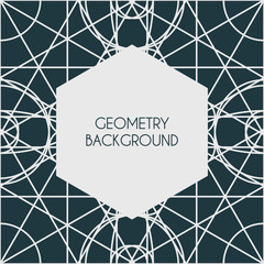 Poster - Vector Magic Geometry Background