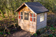 Wooden garden shed outdoor children playhouse