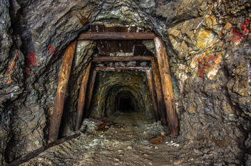 Wall Mural - Old gold mine