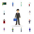 © gunayaliyeva - business man cartoon icon. Detailed set of color profession icons. Premium graphic design. One of the collection icons for websites, web design, mobile app