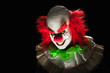 © fergregory - Scary clown on a dark background