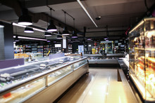 Interior Of Modern Grocery Store