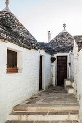 The old village of Alberobello, Puglia Italy