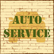 Auto service Vector illustration for design
