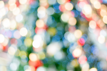 Wall Mural - abstract christmas lights background