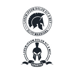 Aufkleber - Sparta symbol for logo design inspiration - Vector
