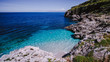 Błękitne morze Śródziemne Sycylia
