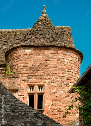 Fotografía Tour d'habitation à Collonges-la-Rouge, Corrèze, France