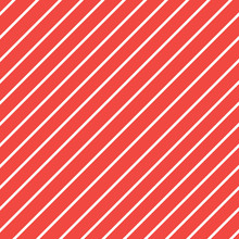 Red White Diagonal Stripe Pattern Background. Iagonal Lines Pattern. Repeat Straight Stripes Texture Background. Seamless Pattern Lines.