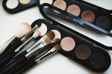 Eyeshadow Palette eye makeup and brush